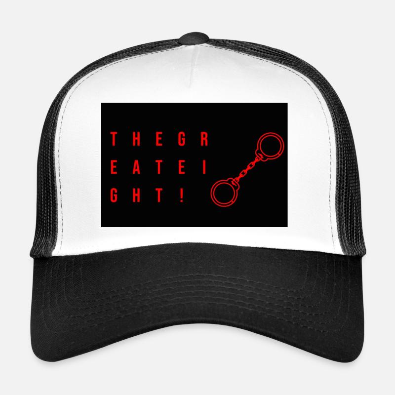 Les huit grands - Casquette trucker  - blanc/noir