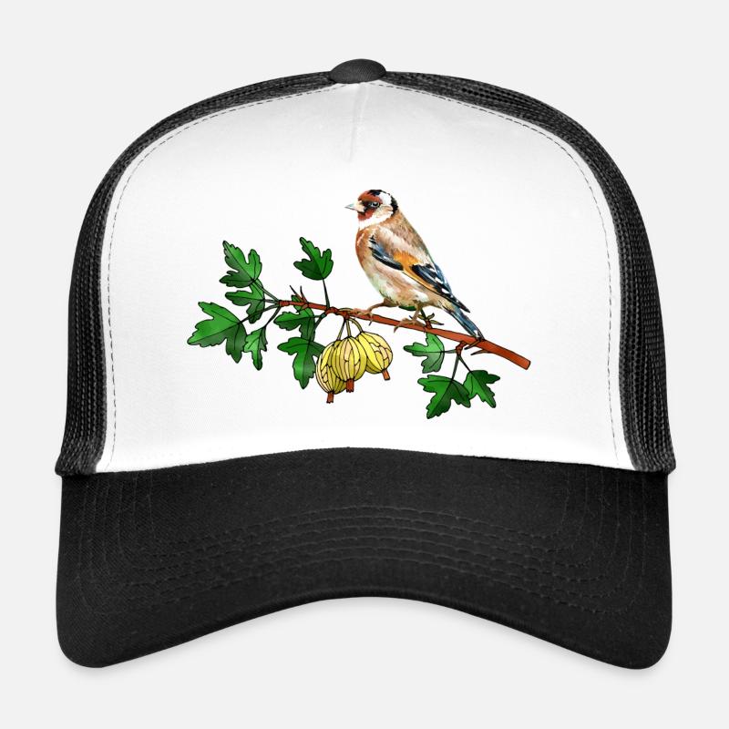 Oiseau coloré Casquette trucker 