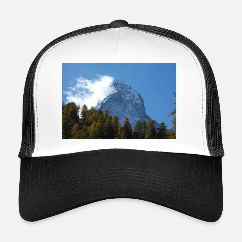 Matterhorn - Trucker Cap - white/black