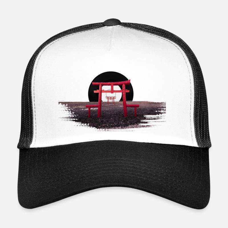 Vinyl SUN - Trucker Cap - Weiß/Schwarz