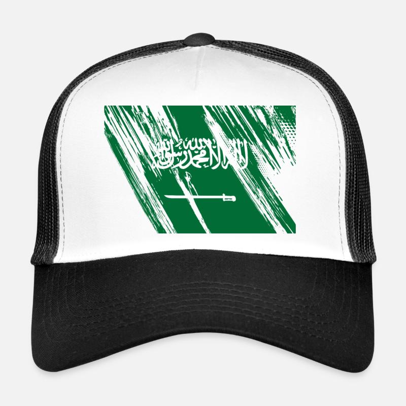 Saudi Arabien Flagge Trucker Cap