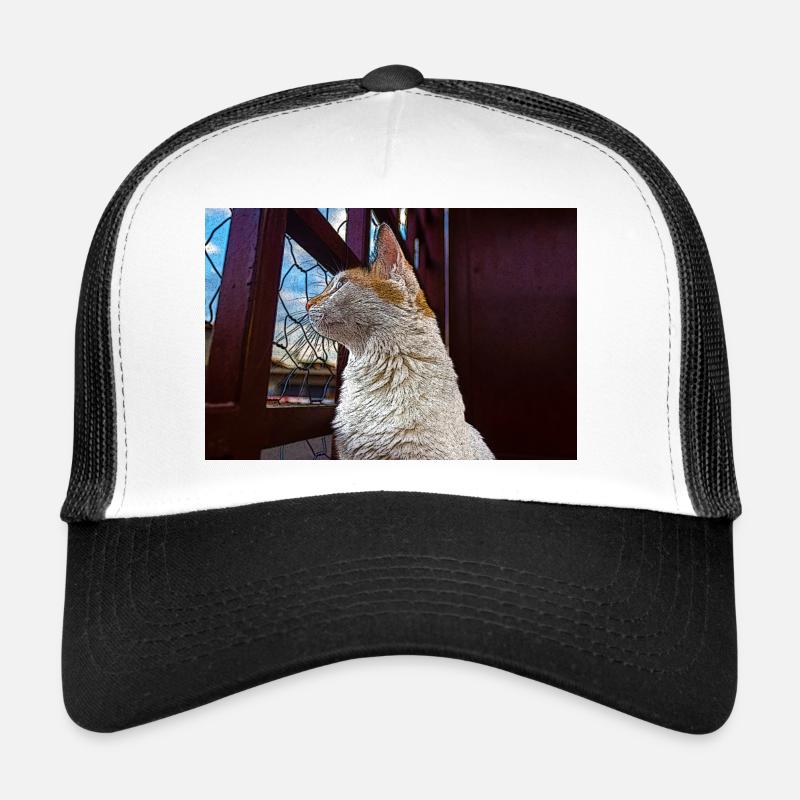 le chat Casquette trucker 