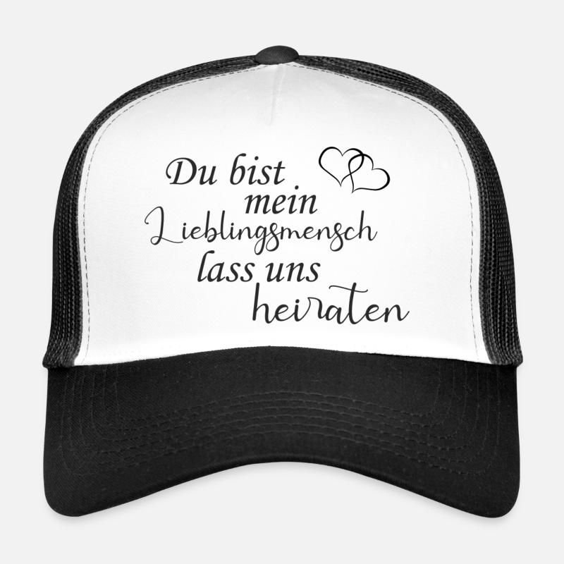 Du bist mein Lieblingsmensch Trucker Cap
