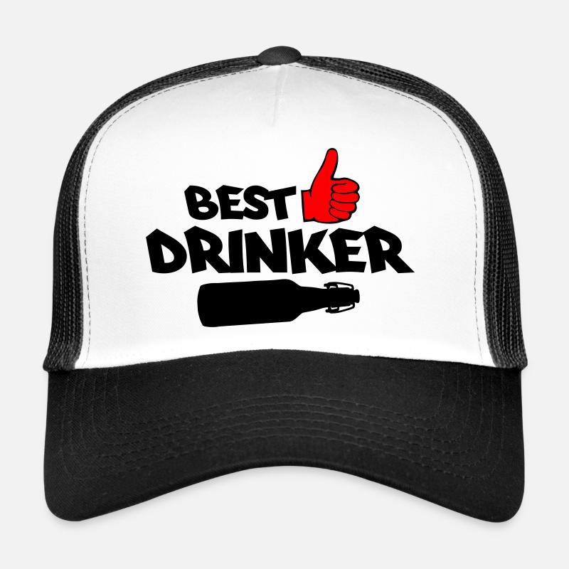 Meilleur buveur Casquette trucker 