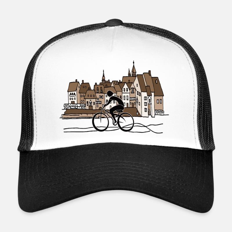 Cyclist - Trucker Cap - white/black