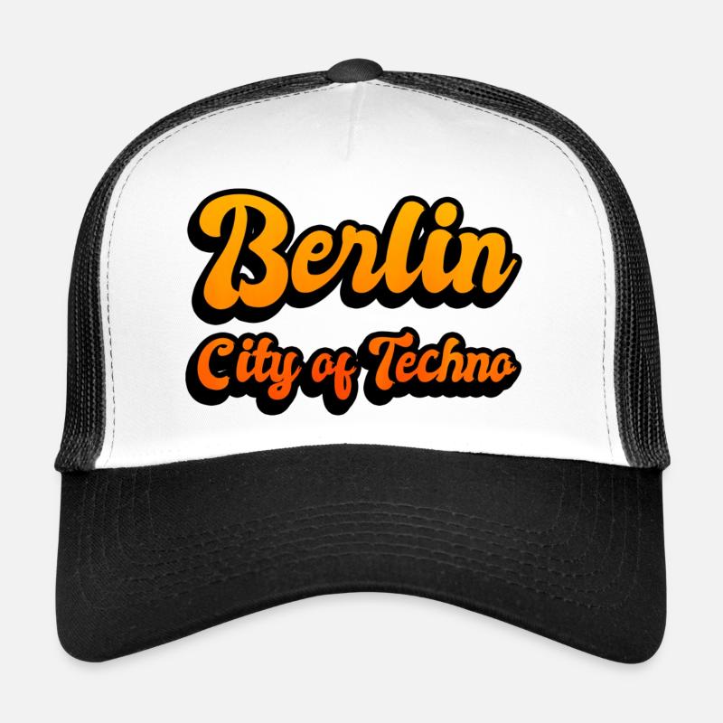 Berlin, ville de la techno Casquette trucker 