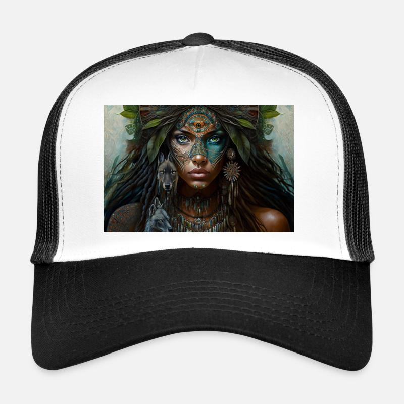 Neo Indian Voodoo Gift Trucker Cap