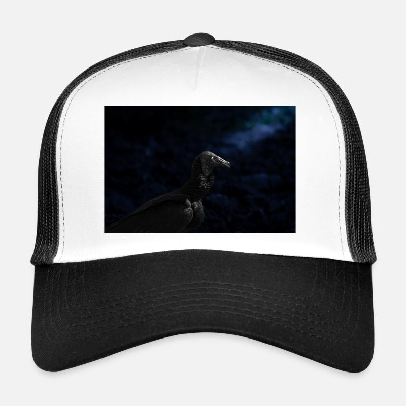 vulture - Trucker Cap - white/black