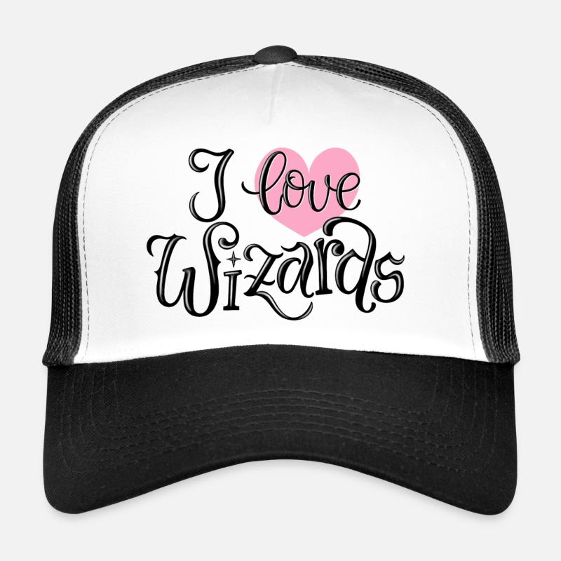 I Love Wizards Trucker Cap