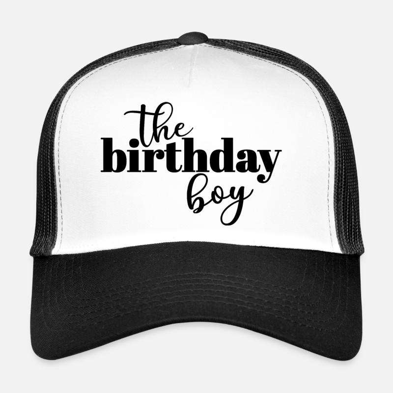 Le garçon d’anniversaire Casquette trucker 