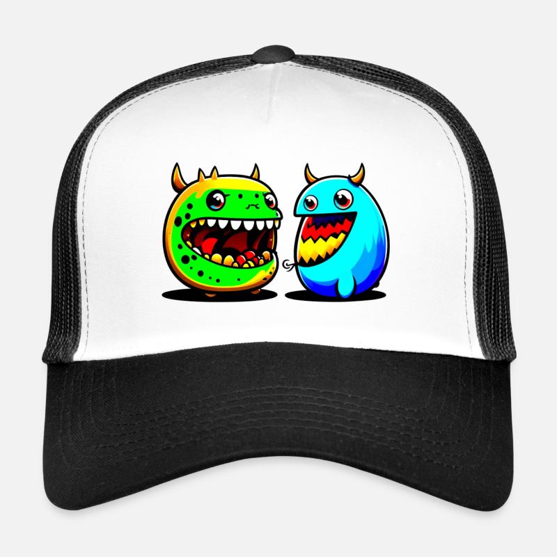 Funny Monsters Trucker Cap