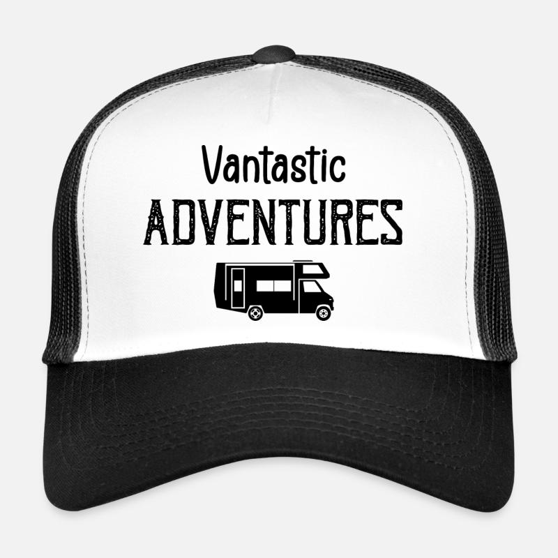 Aventures Vantastic ! Voyages et aventures en van Casquette trucker 