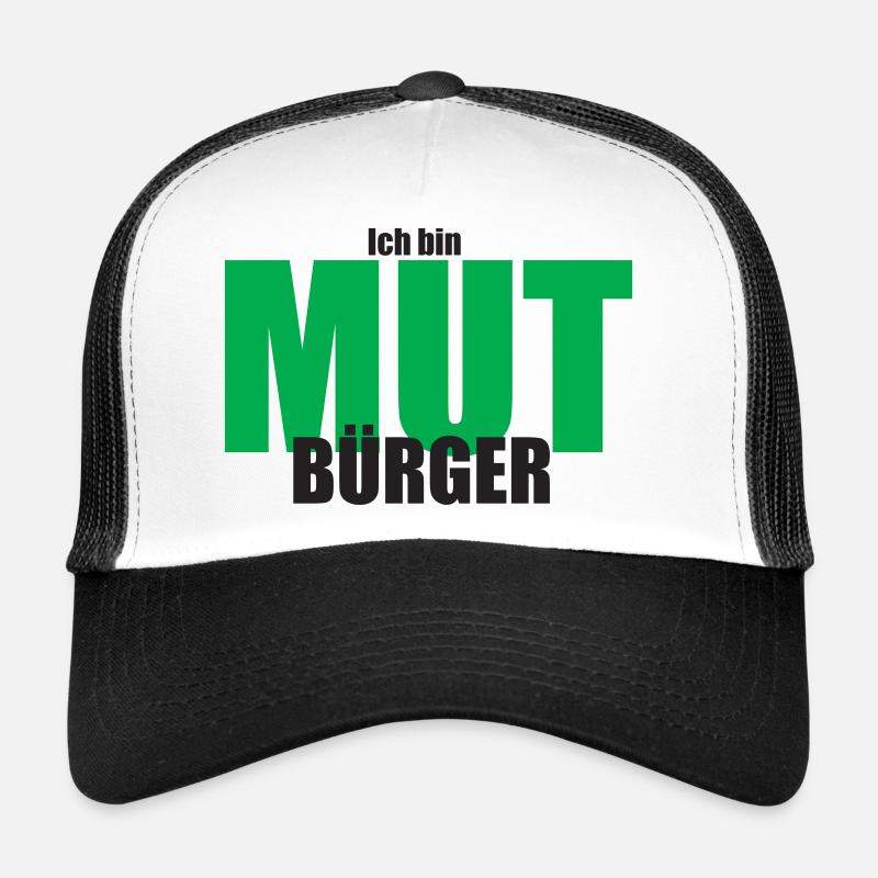 Mutbürger - Ansprechen Anpacken Zukunft Gestalten Trucker Cap