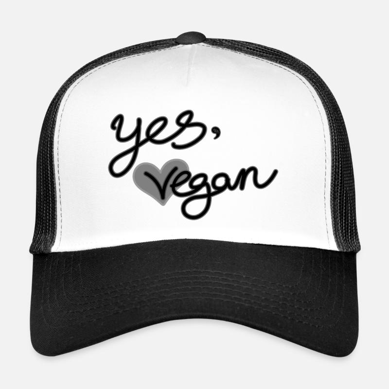 Oui, végétalien Casquette trucker 