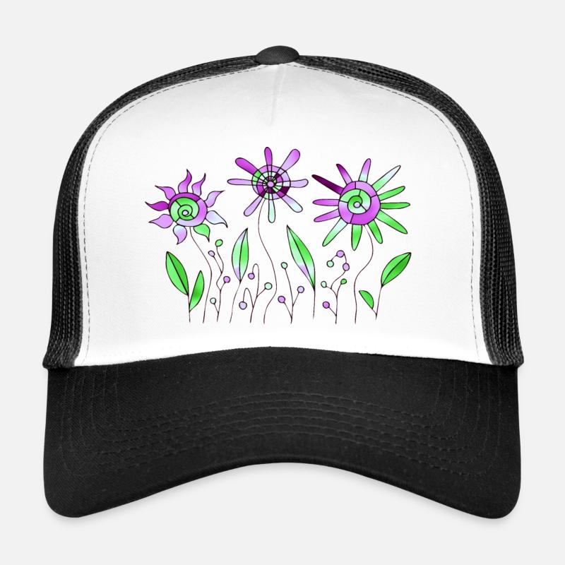 Flowers Trucker Cap