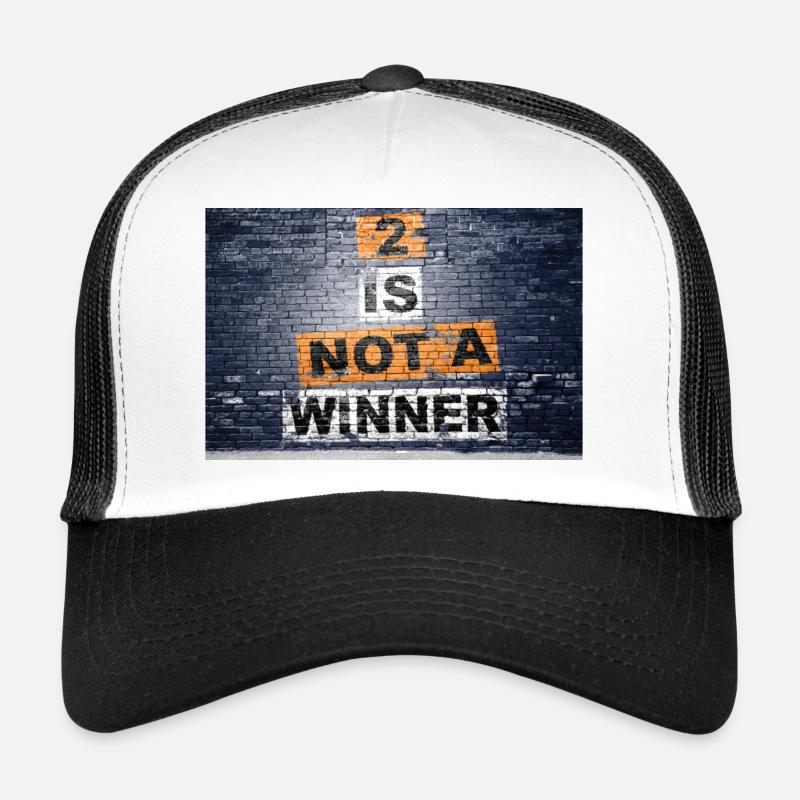 2 n’est pas un gagnant en disant lettrage Graffiti Casquette trucker 