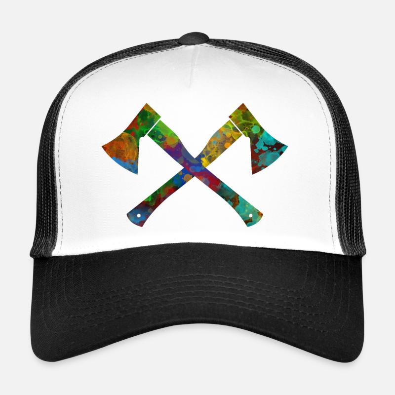 Axt - Trucker Cap - Weiß/Schwarz