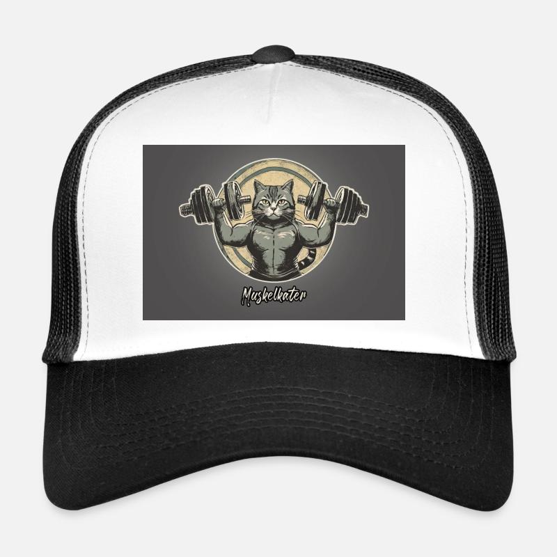 Pun ambiguous german expression - Muskelkater Trucker Cap