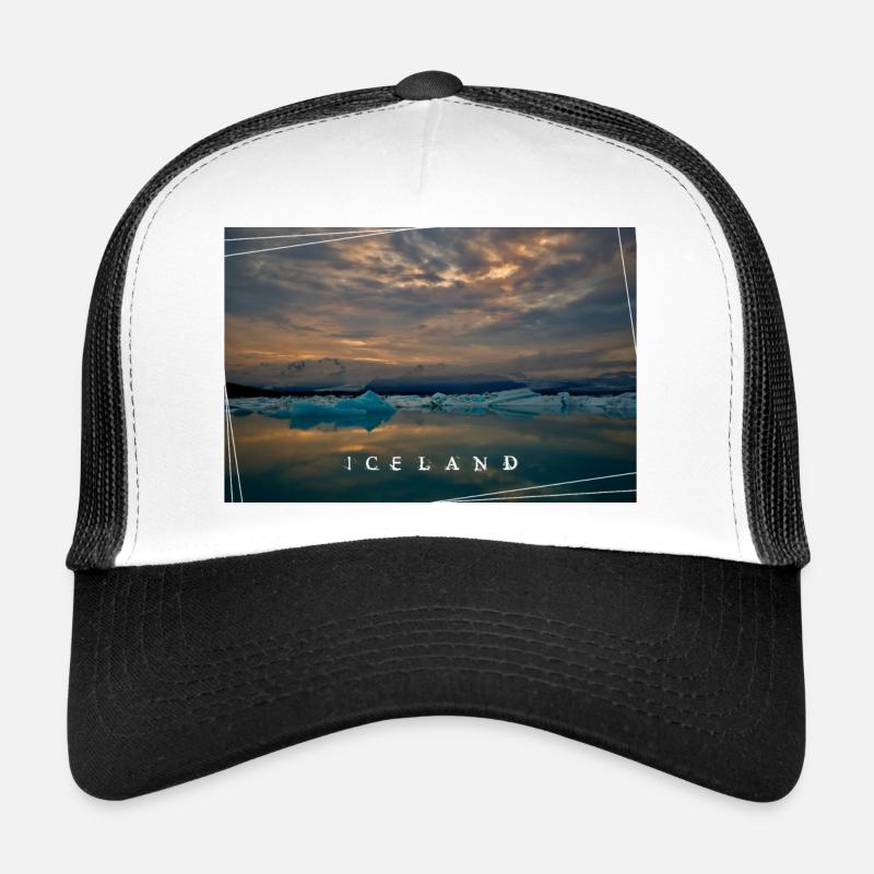 Iceland Jökulsárlón Trucker Cap