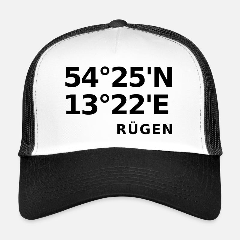 Rebuke - Trucker Cap - white/black