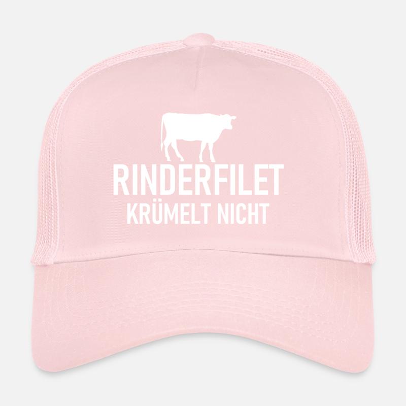 Rinderfilet krümelt nicht- Grillen - Fleisch Trucker Cap