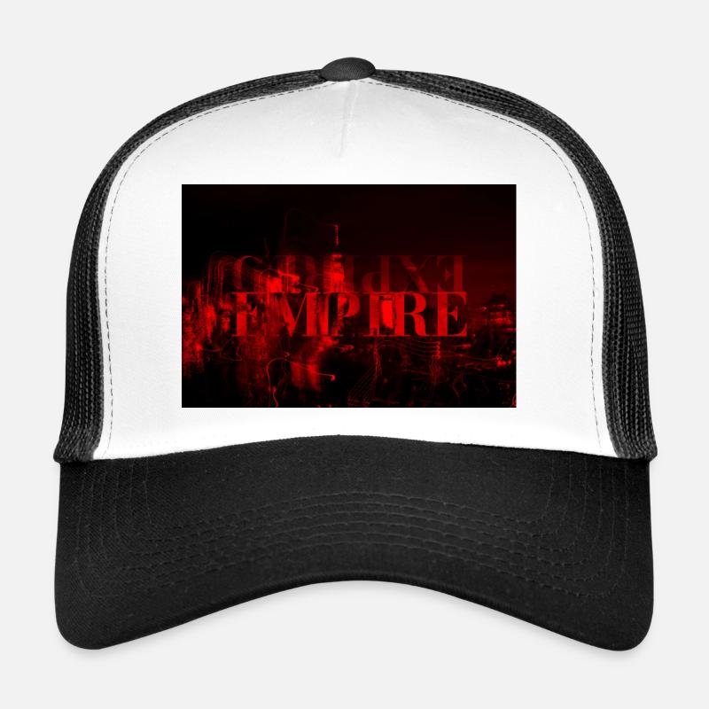 EXPIREDEMPIRE_RED Trucker Cap