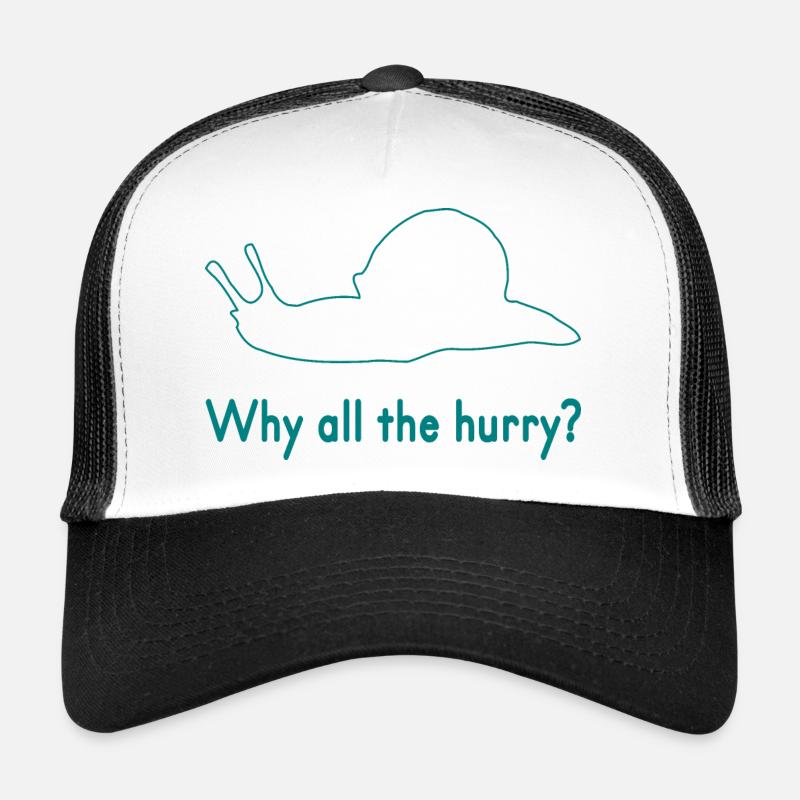 Schnecke verlangsamen Trucker Cap