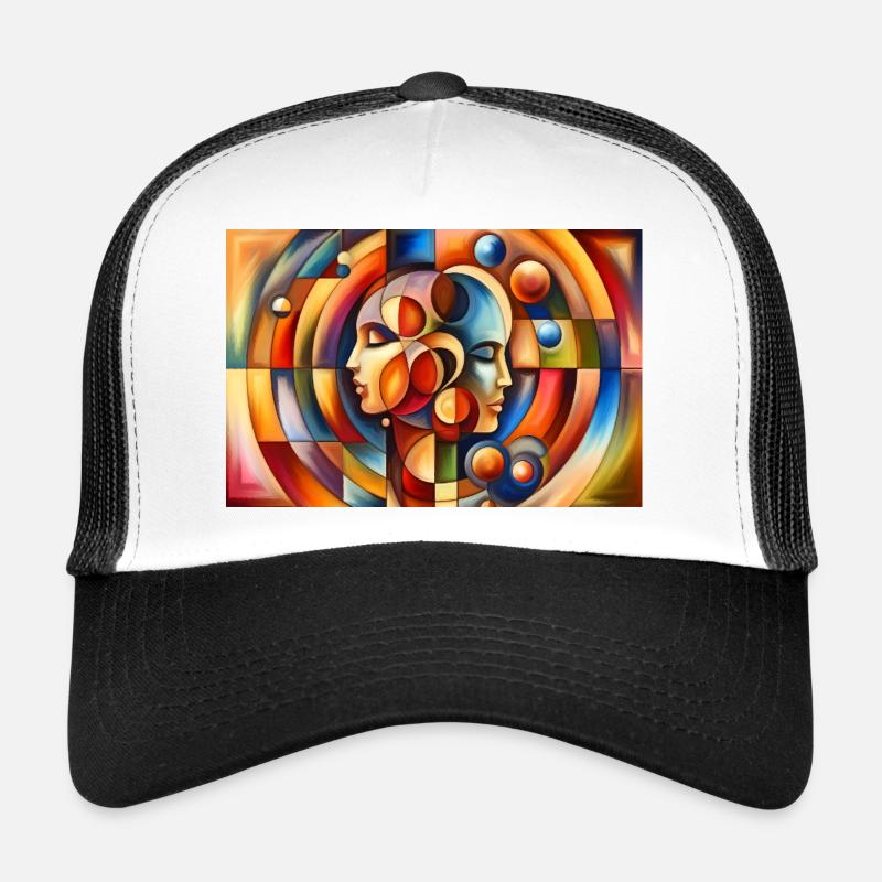 Relation abstraite Casquette trucker 