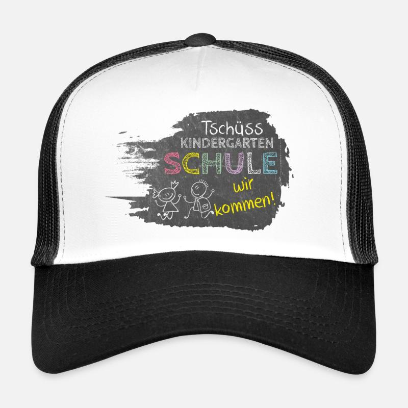 Bye bye maternelle - école, nous voilà ! Table Casquette trucker 