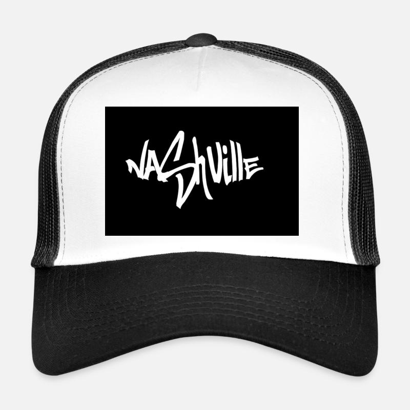 Edgy Nashville Vibes Trucker Cap