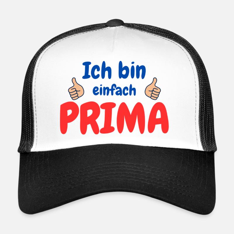 I'm great - Trucker Cap - white/black