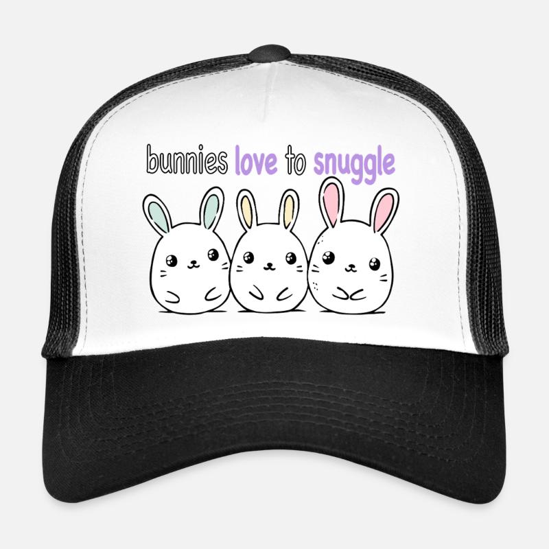 Lapin de Pâques lapin mignons de Pâques Casquette trucker 