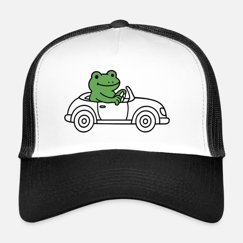 Grenouille dans la voiture Casquette trucker 