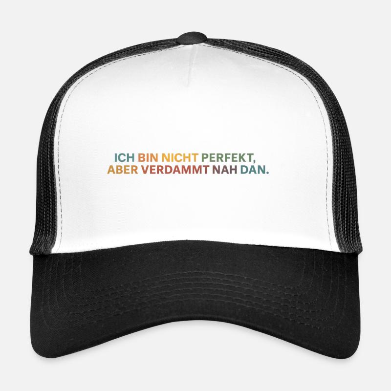 Presque parfait : message honnête Casquette trucker 