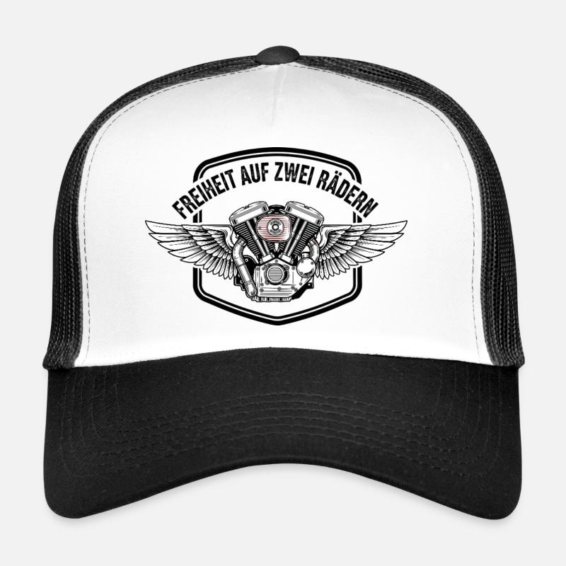 Freedom on two wheels Trucker Cap