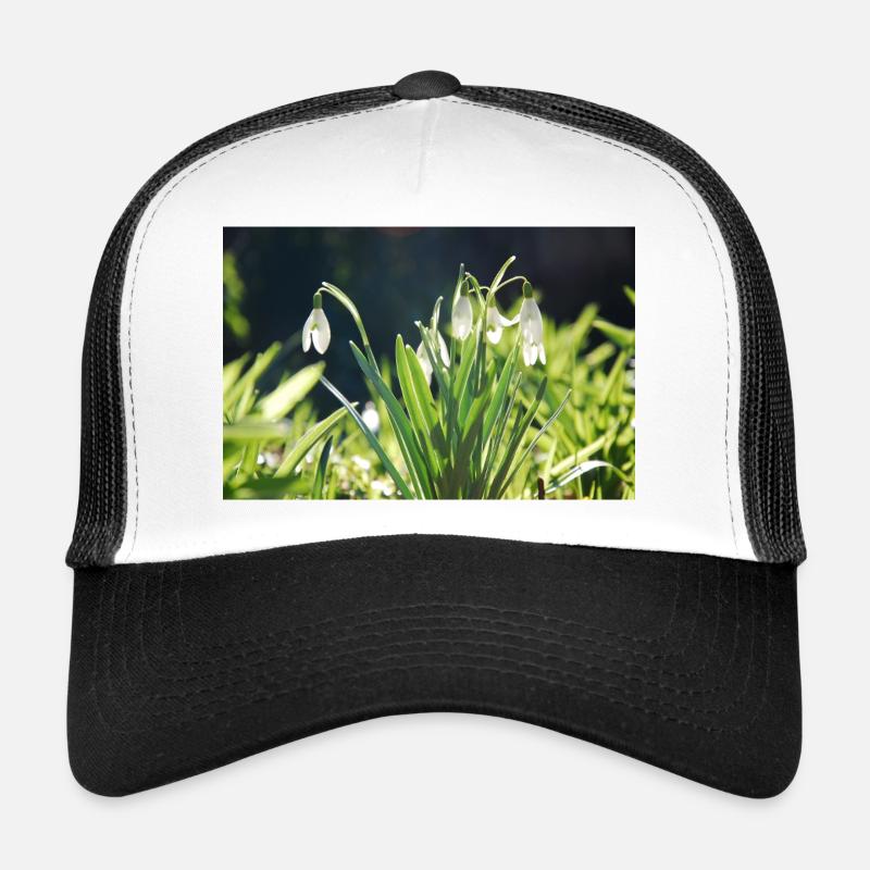 perce-neige printemps floraison design Casquette trucker 