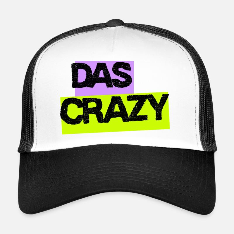 The Crazy - Design avec des couleurs néon Casquette trucker 