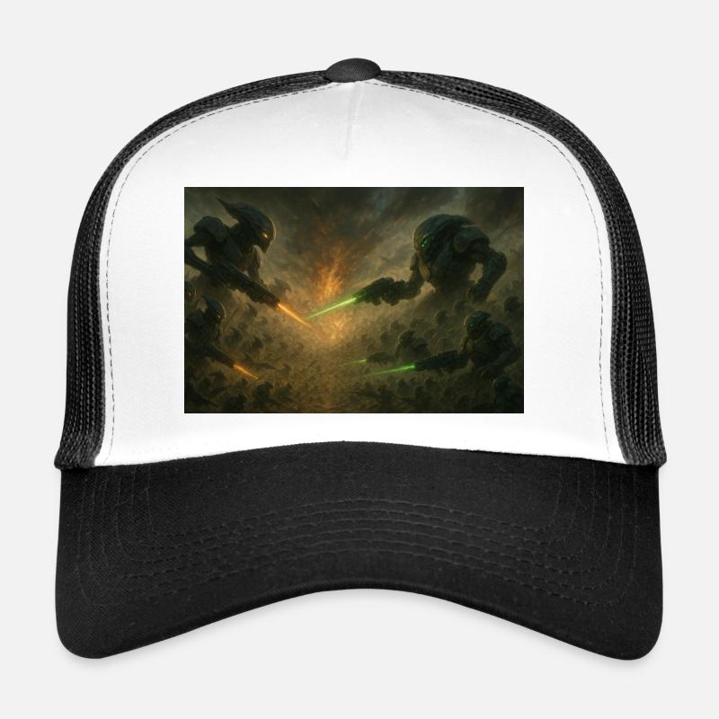 ALien war Trucker Cap