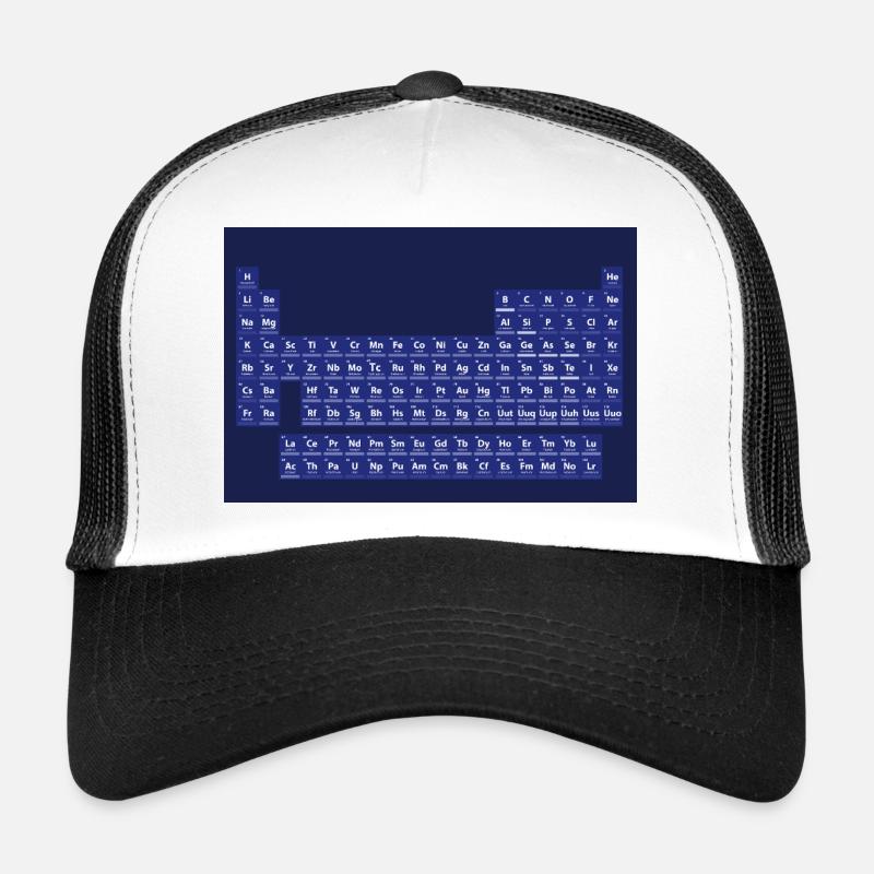 The periodic table of the elements Trucker Cap