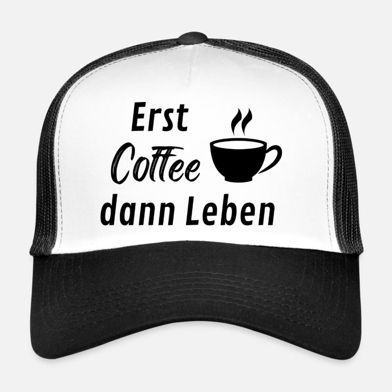 Kaffee Macht Leben Trucker Cap