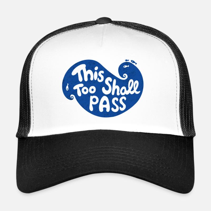 Cela aussi passera Wave Casquette trucker 