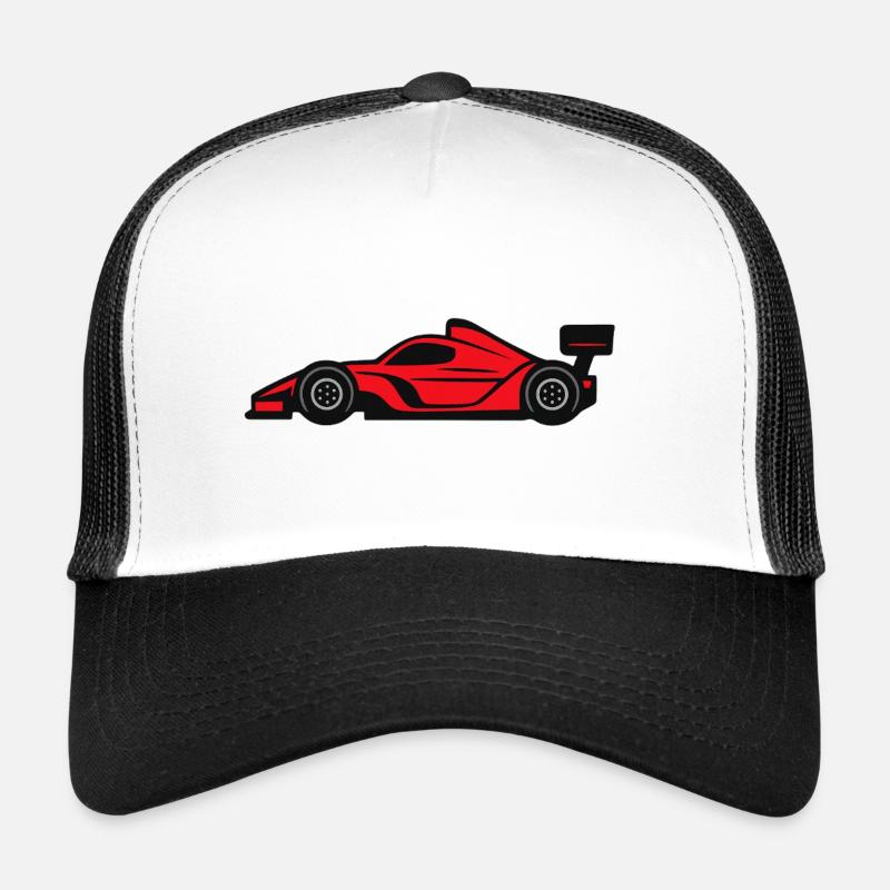 Auto da Corsa da F1 - Trucker cap - hvid/sort