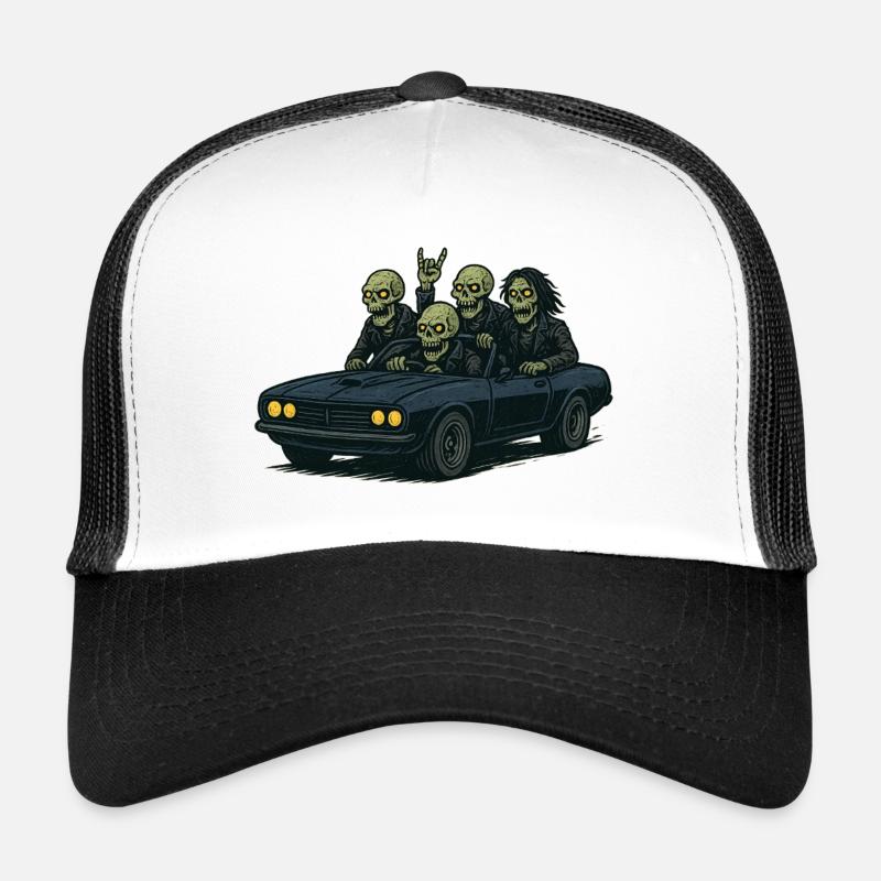 Road trip zombie Casquette trucker 