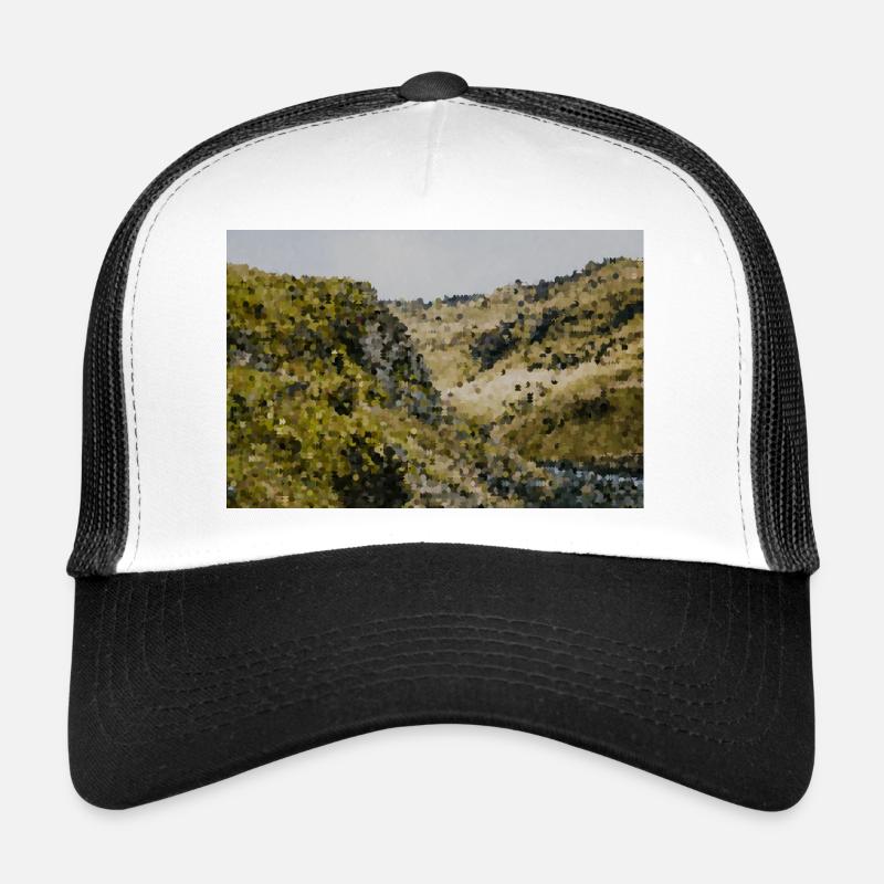 Hügelland Impression Kulisse Trucker Cap