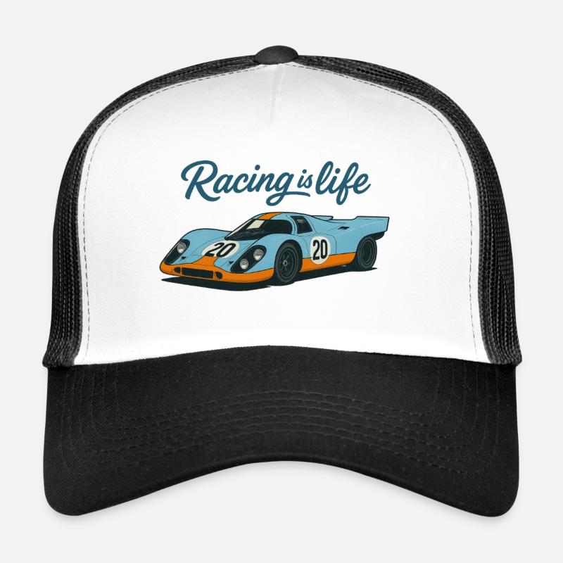 Racing_is_life Trucker Cap