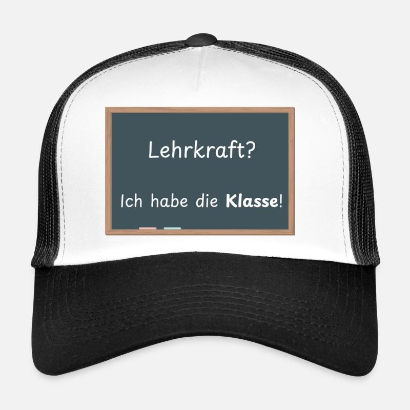 Enseignant? J’ai la classe ! Casquette trucker 