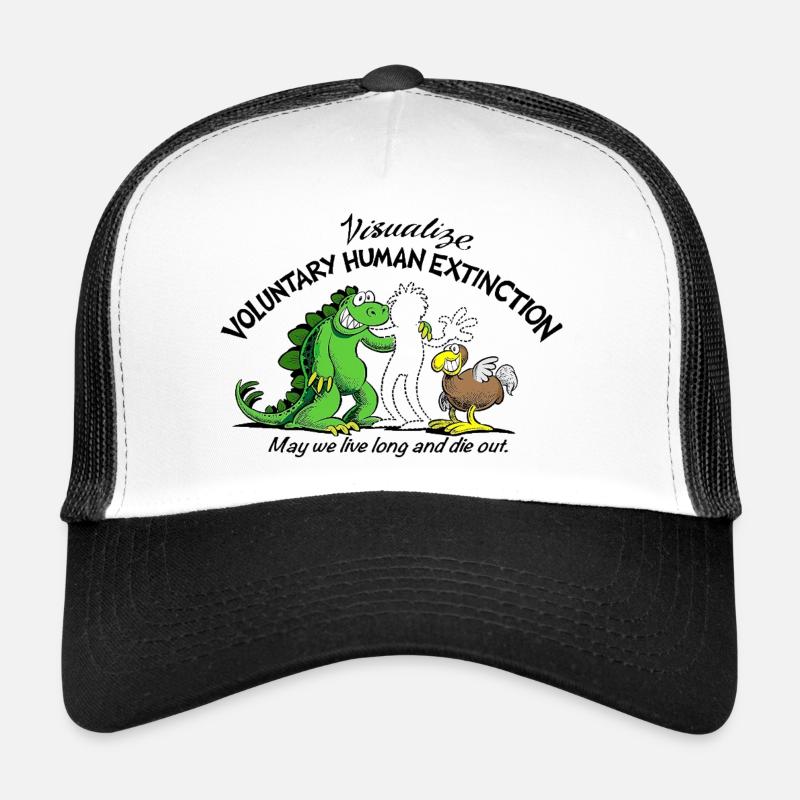 Voluntary Human Extinction Movement VHEMT Trucker Cap