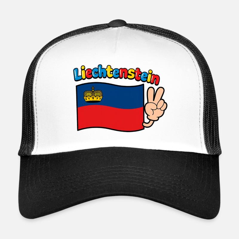 Liechtenstein Flag Trucker Cap