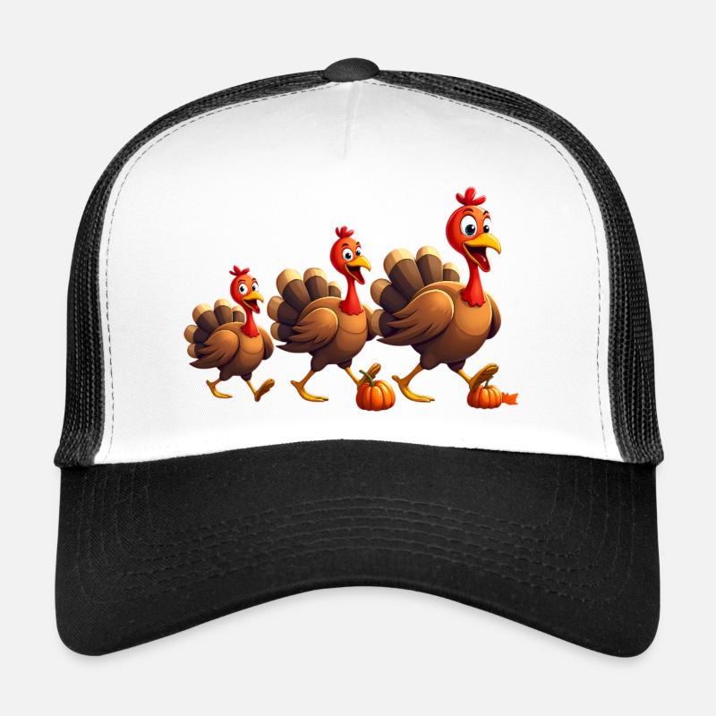 Bébé dinde de Thanksgiving Casquette trucker 
