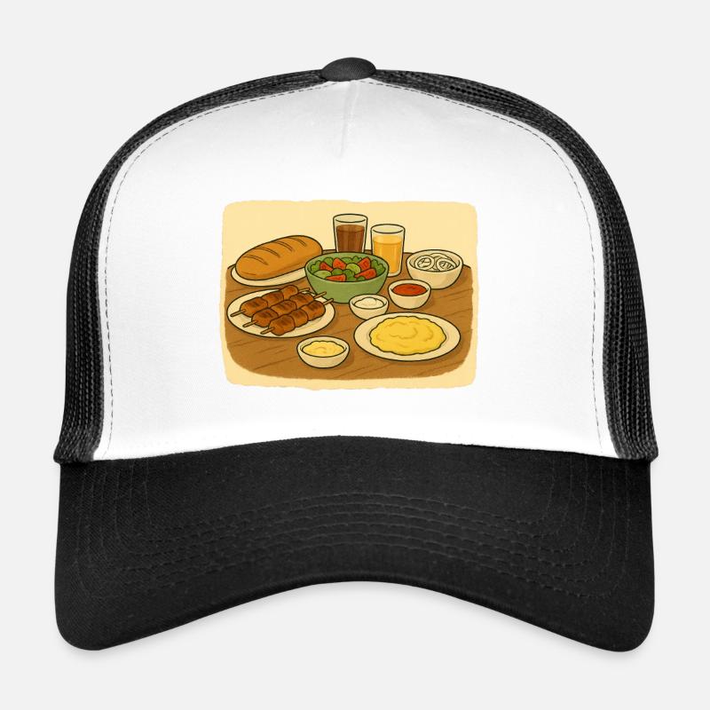 Skewers Salad Trucker Cap